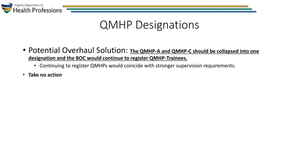 qmhp designations 1