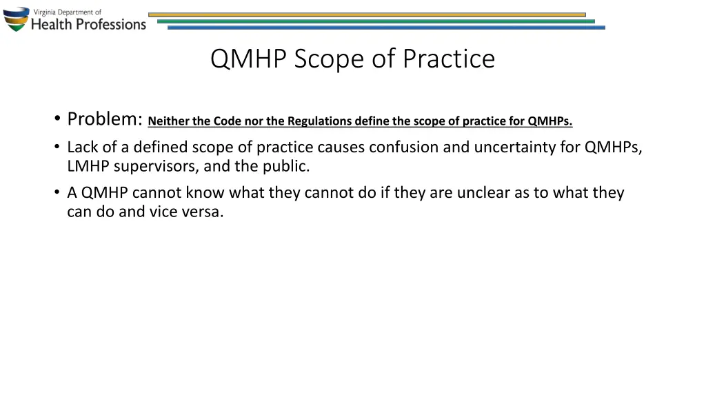 qmhp scope of practice
