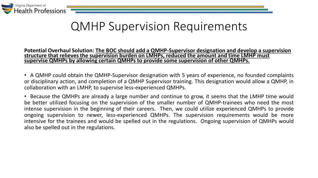 qmhp supervision requirements 1