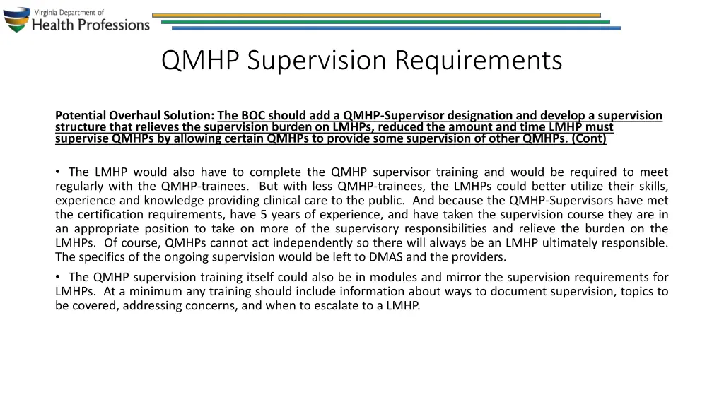 qmhp supervision requirements 2