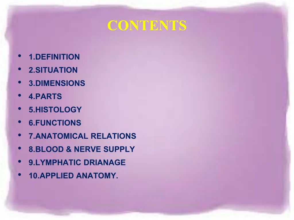 contents
