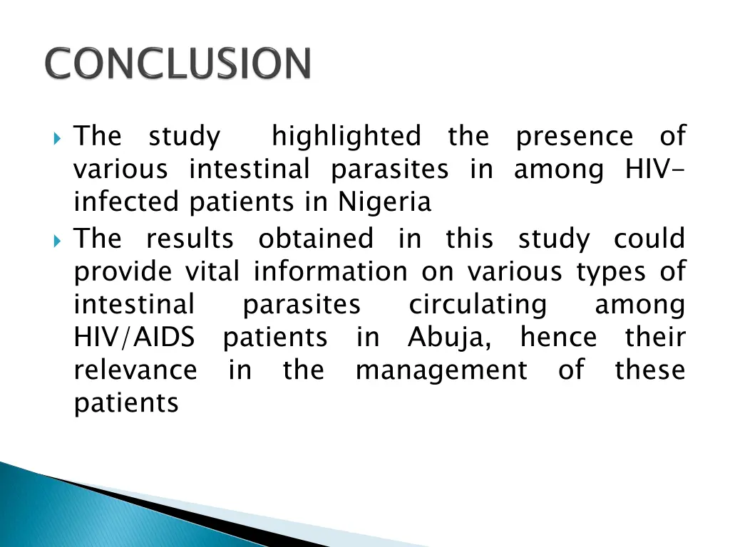 the various intestinal parasites in among