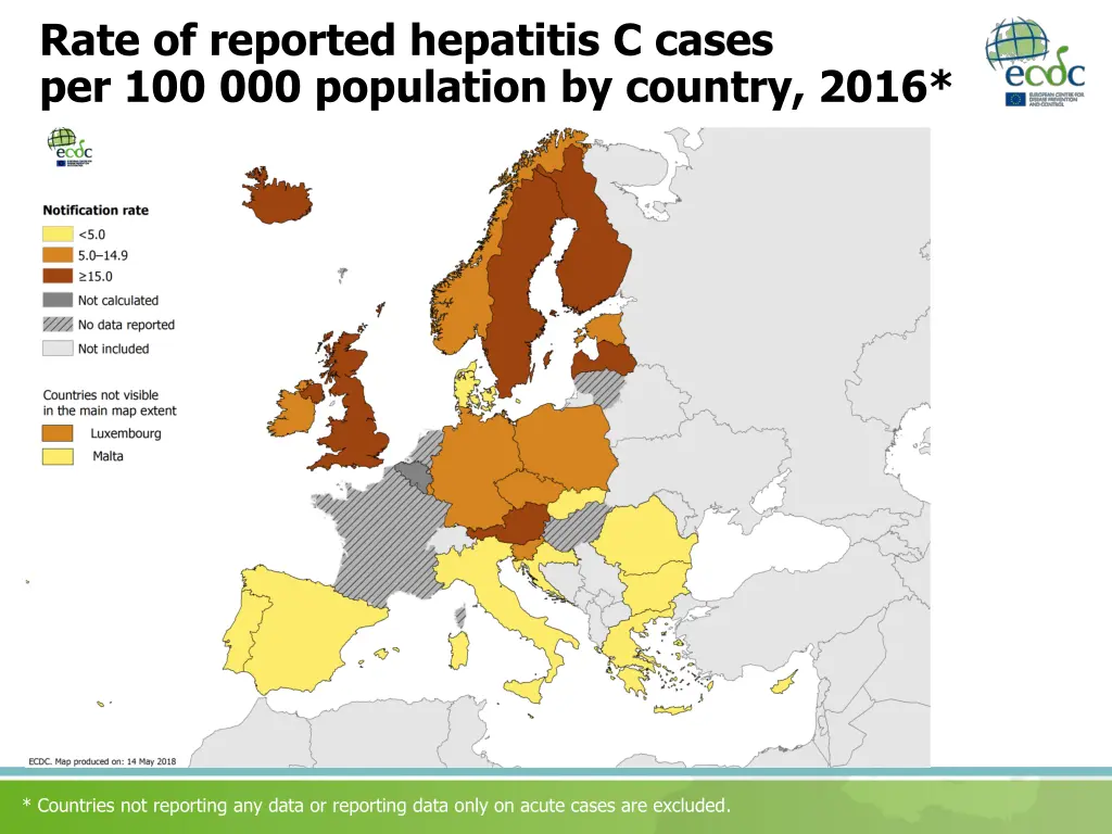 rate of reported hepatitis c cases