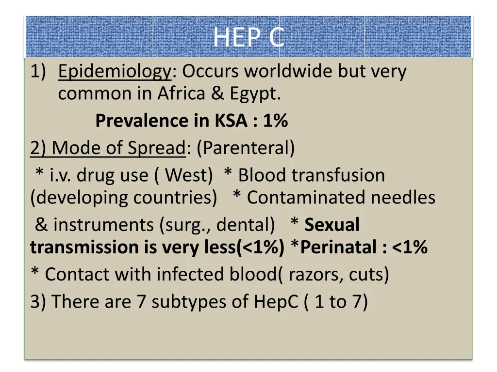 hep c
