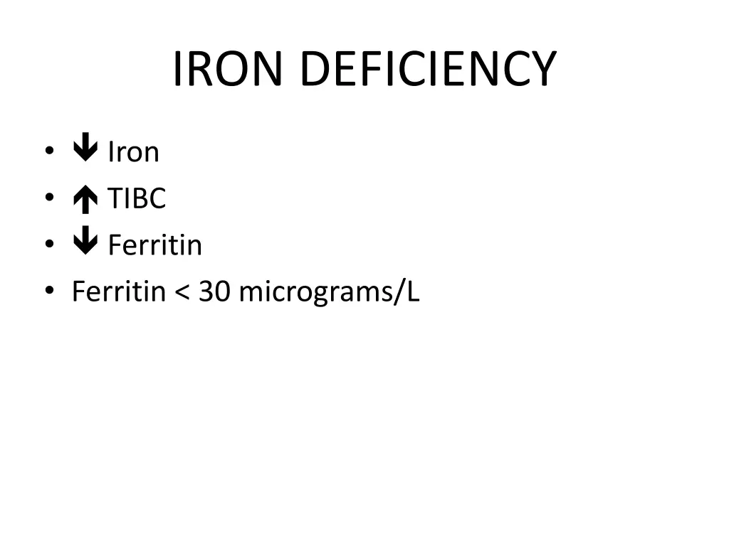 iron deficiency 1