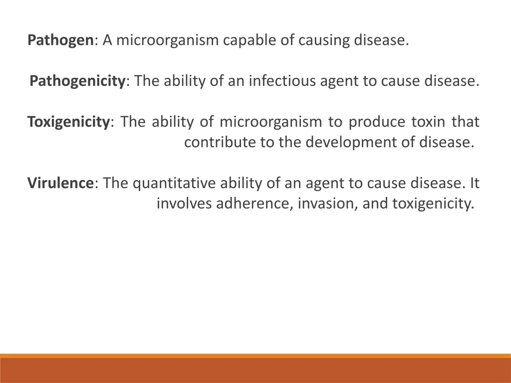 pathogen a microorganism capable of causing