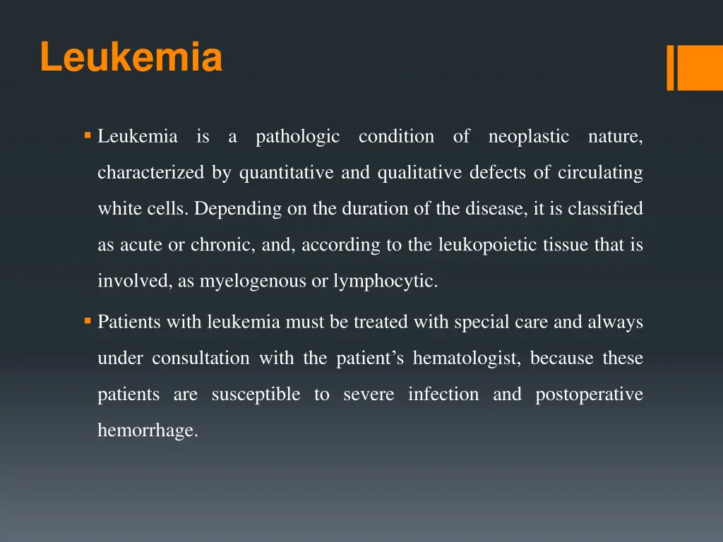 leukemia