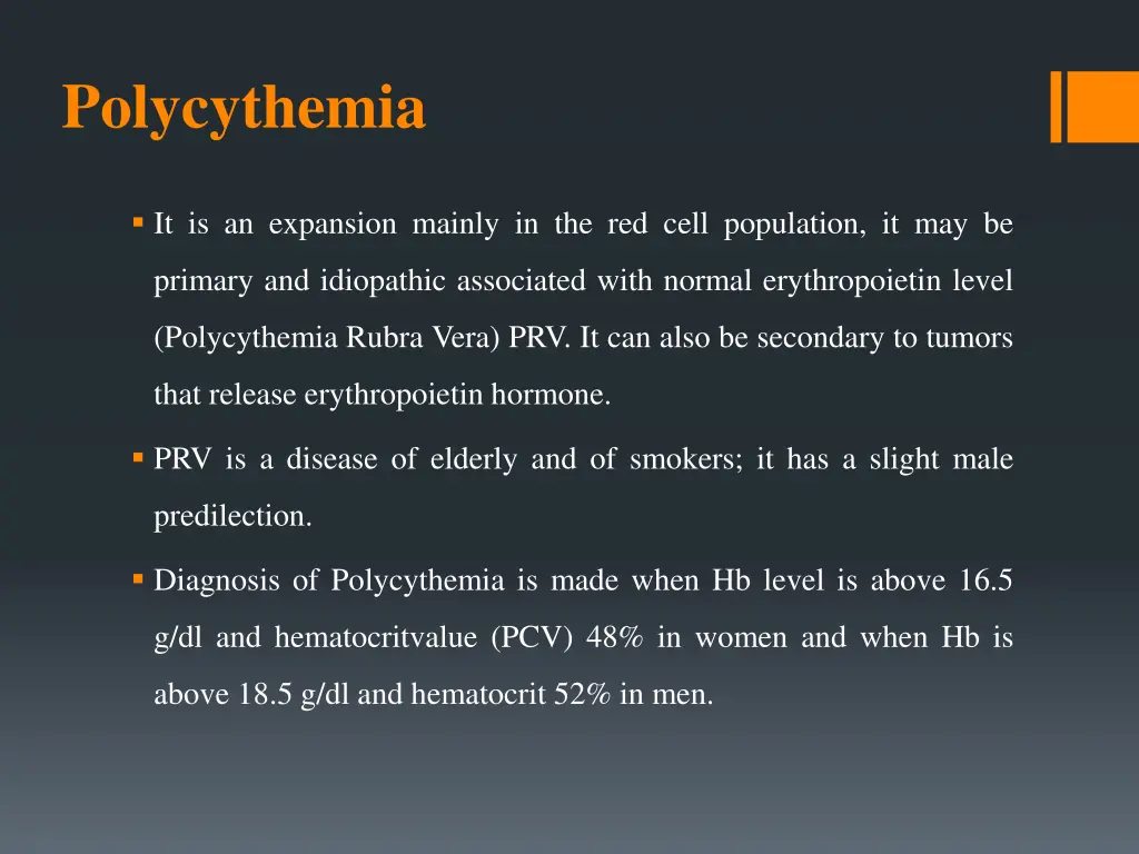 polycythemia