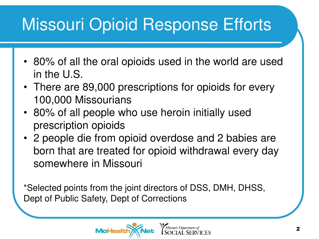 missouri opioid response efforts