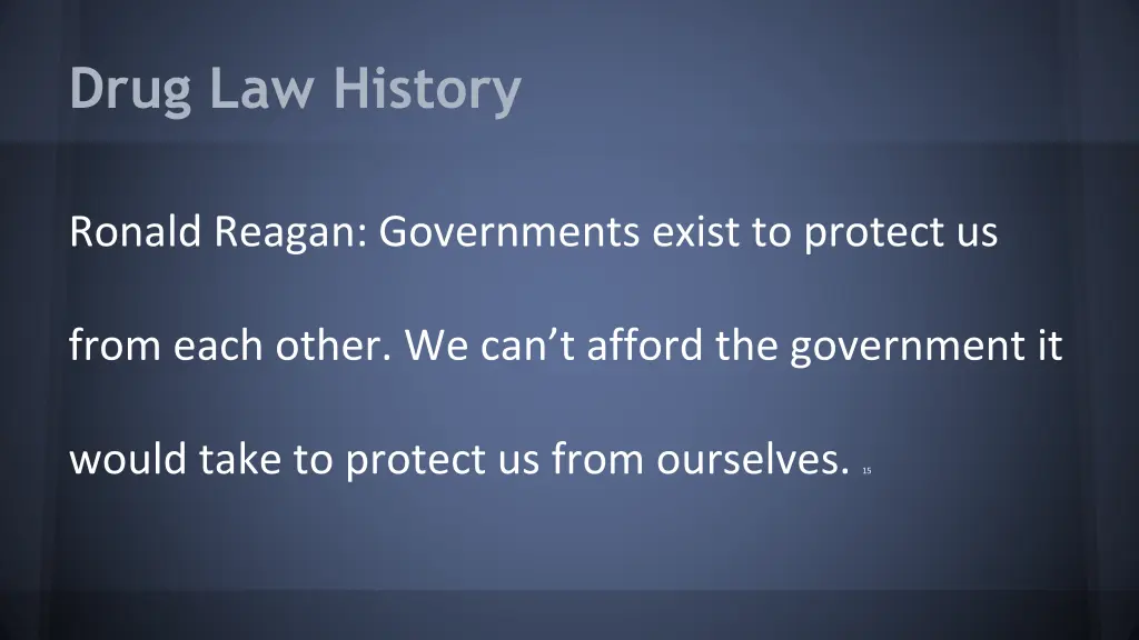 drug law history