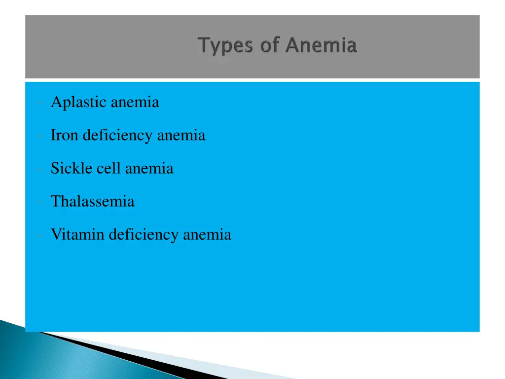 aplastic anemia