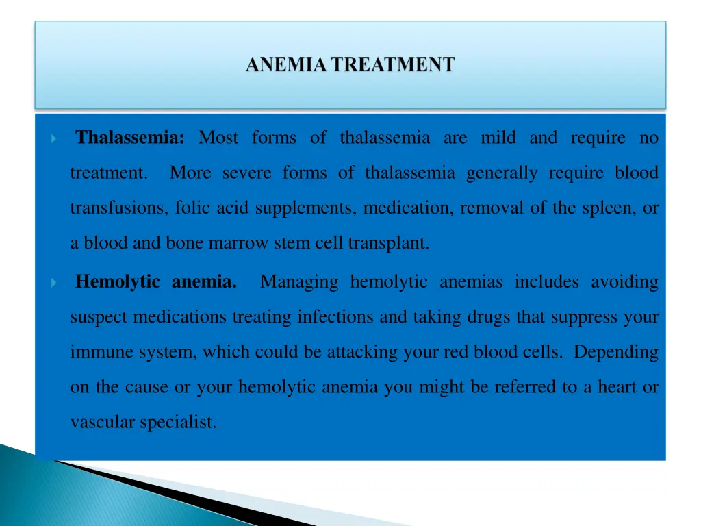 thalassemia most forms of thalassemia are mild