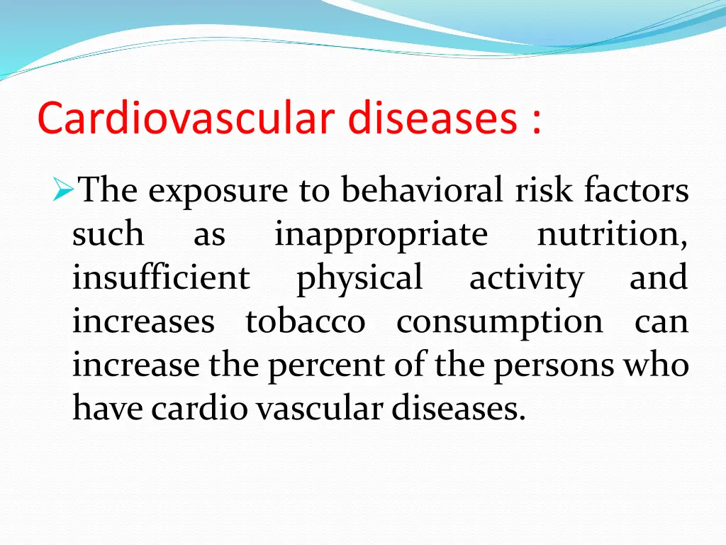 cardiovascular diseases