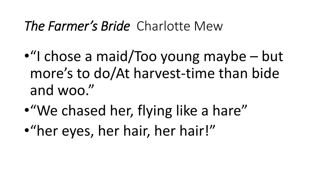the farmer s bride the farmer s bride charlotte