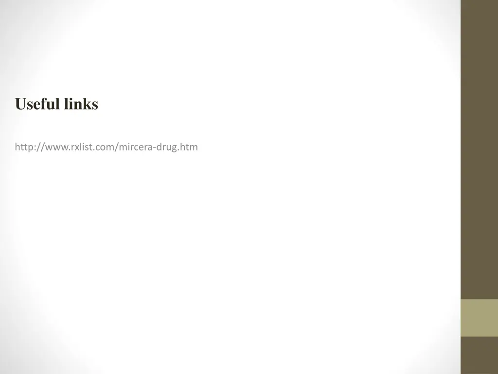 useful links