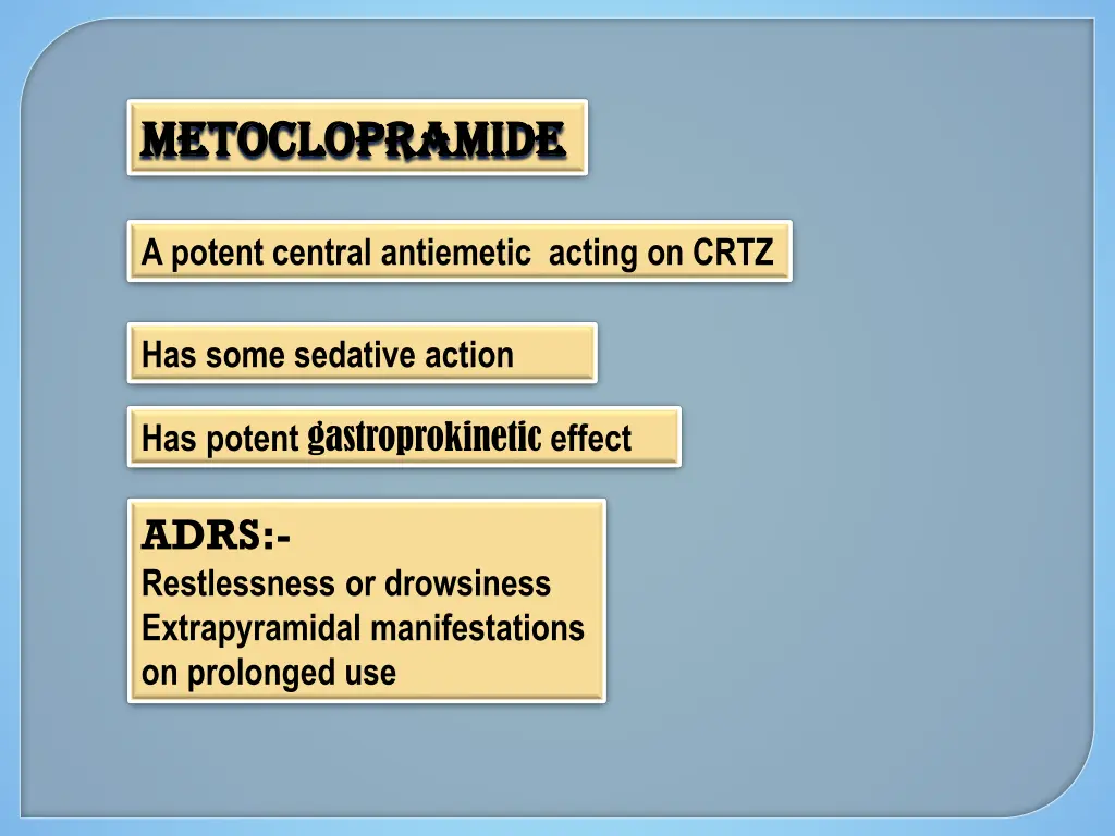 metoclopramide metoclopramide