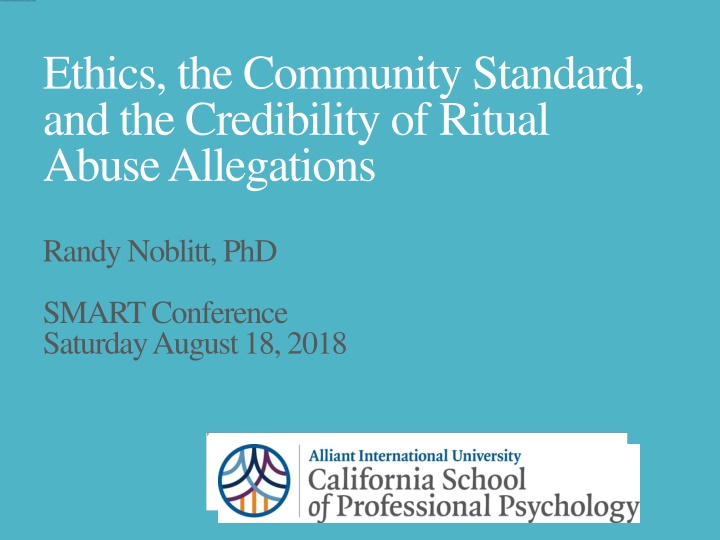 ethics the community standard and the credibility