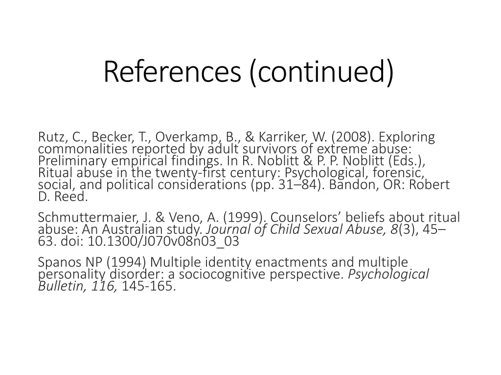 references continued 2