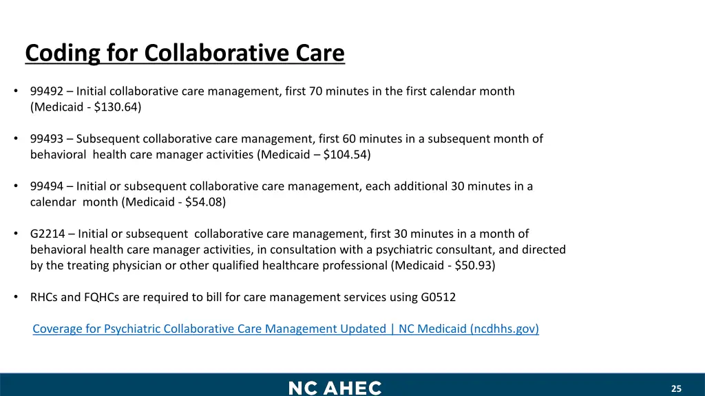 coding for collaborative care