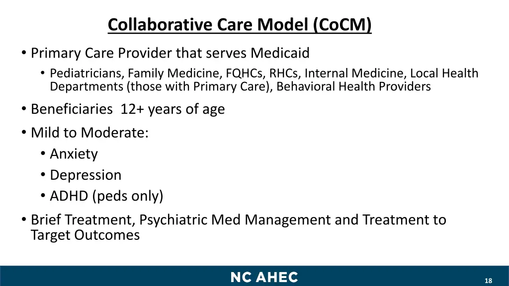 collaborative care model cocm 2