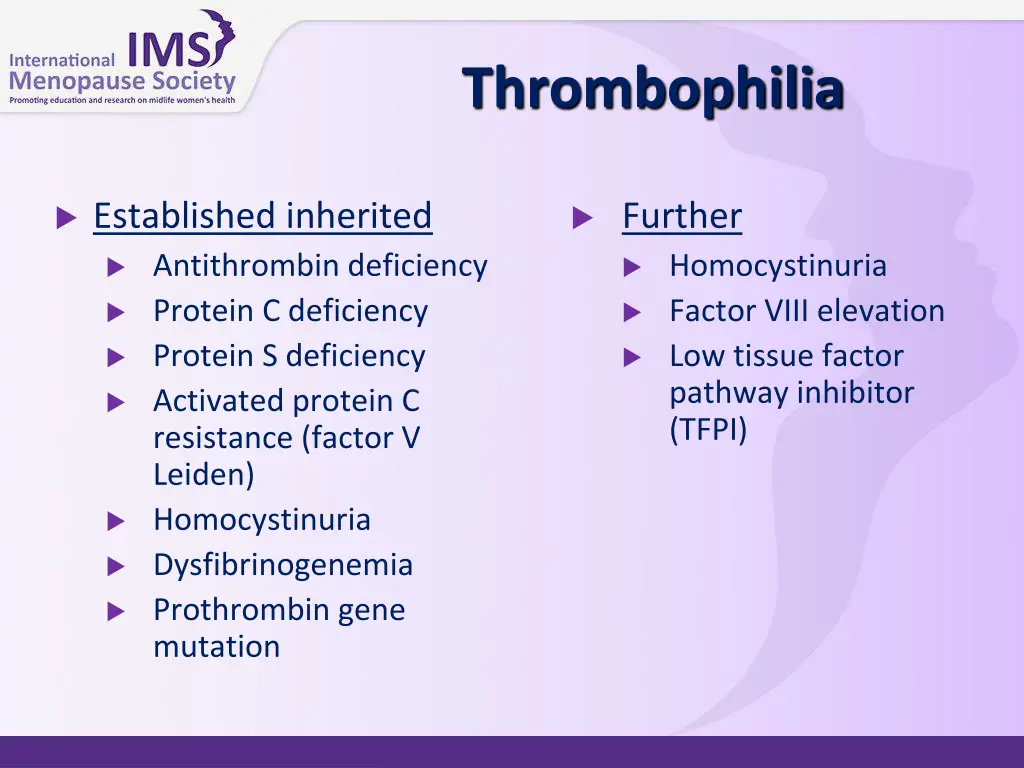 thrombophilia