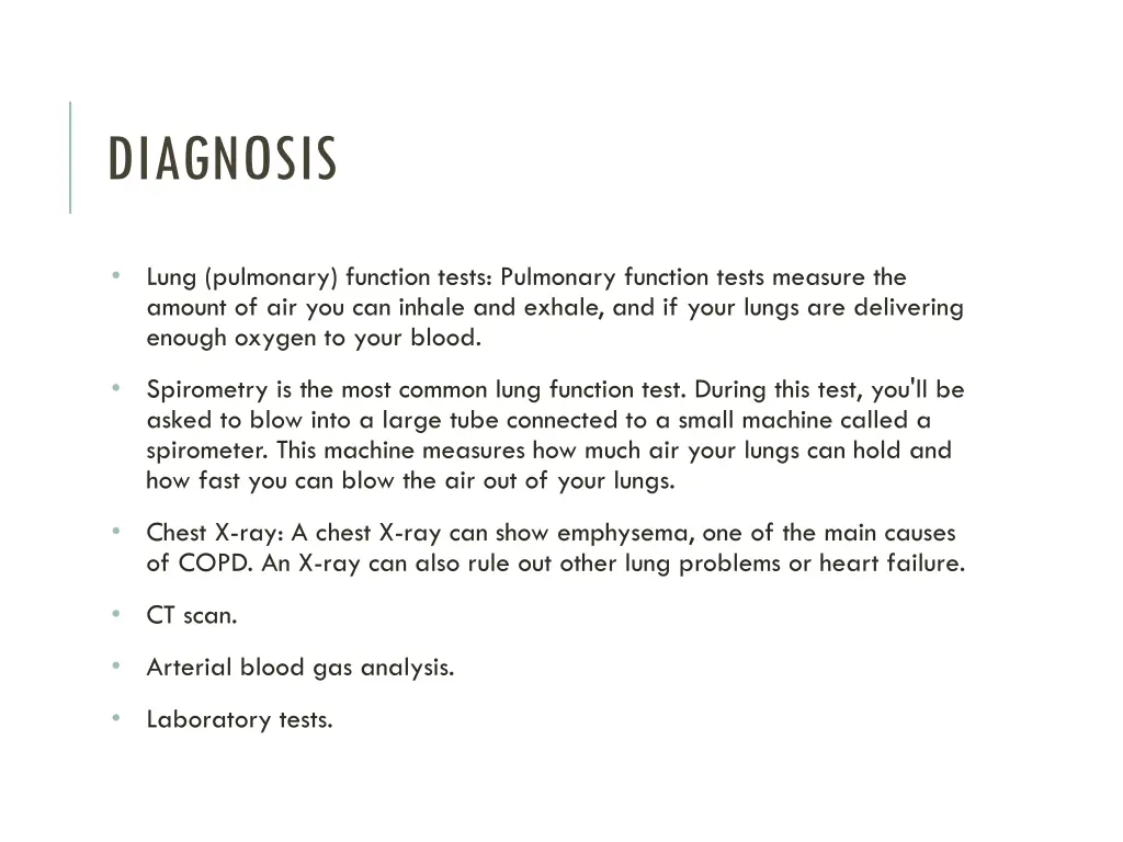 diagnosis