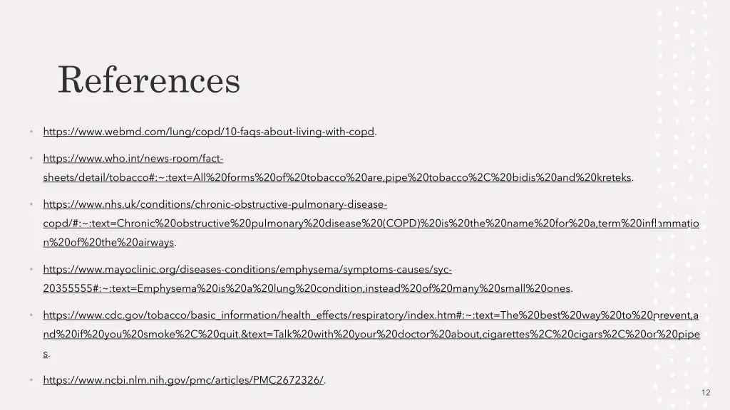 references