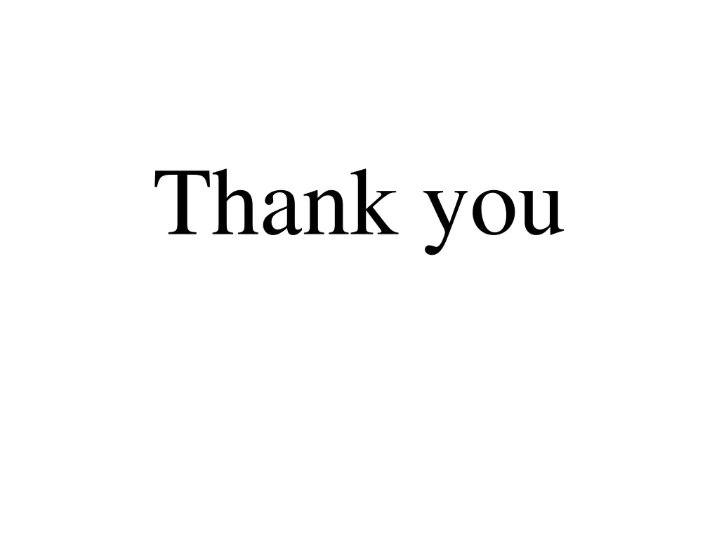 thank you