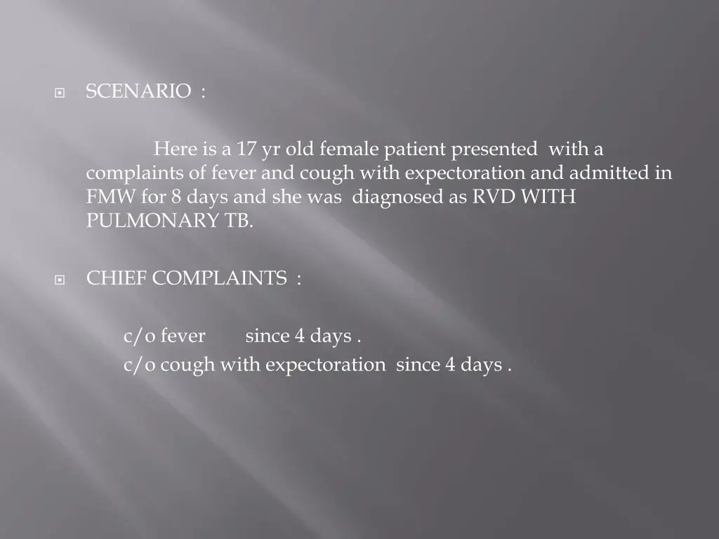 scenario
