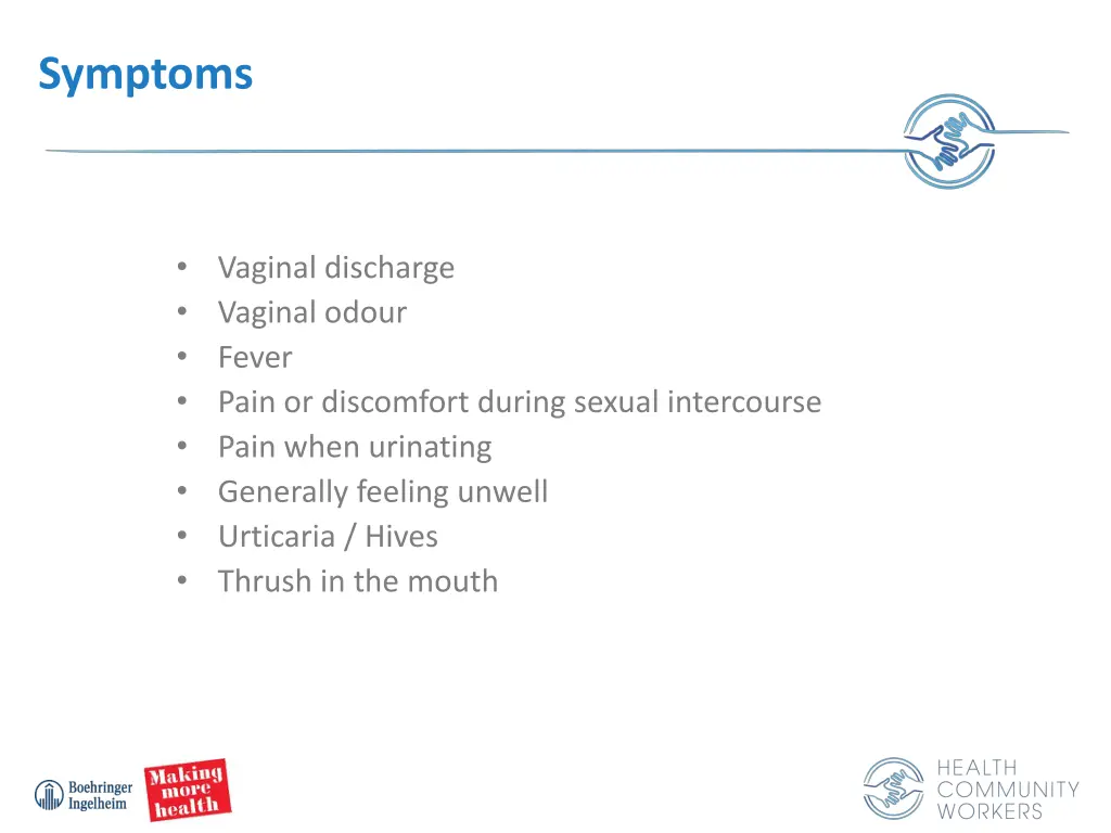 symptoms