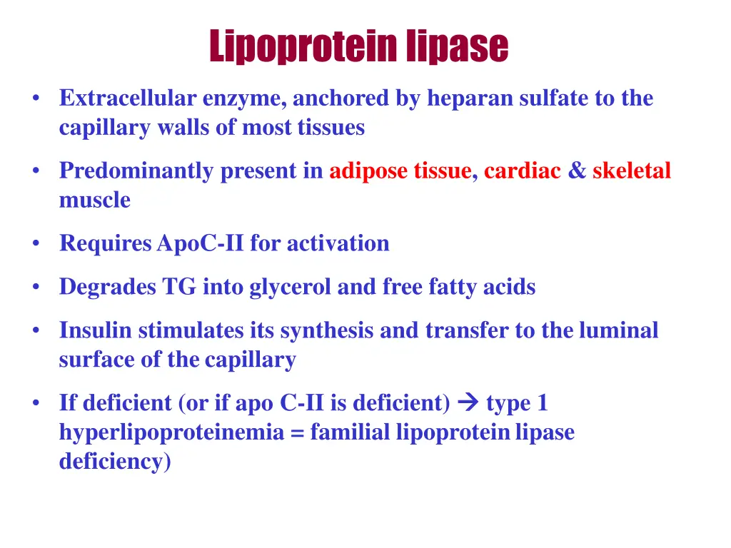 lipoproteinlipase