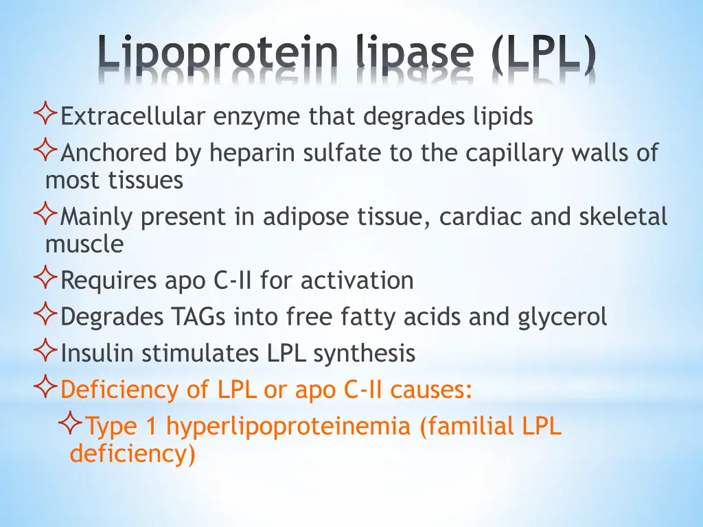 lipoprotein lipase lpl