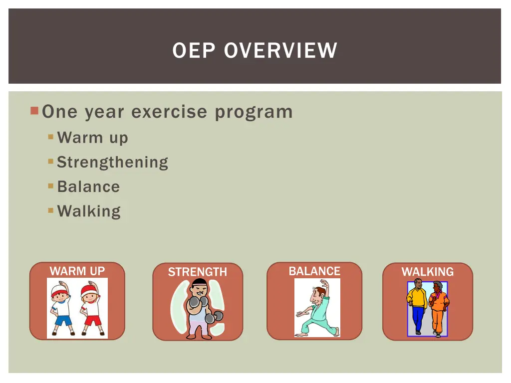 oep overview
