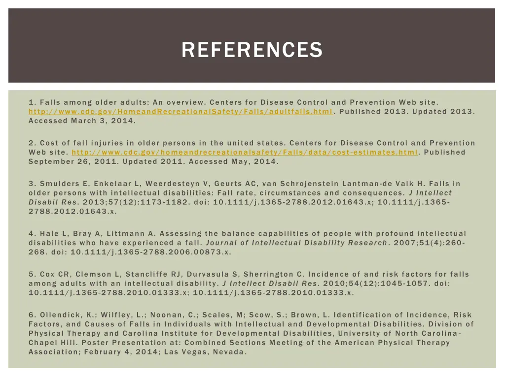 references