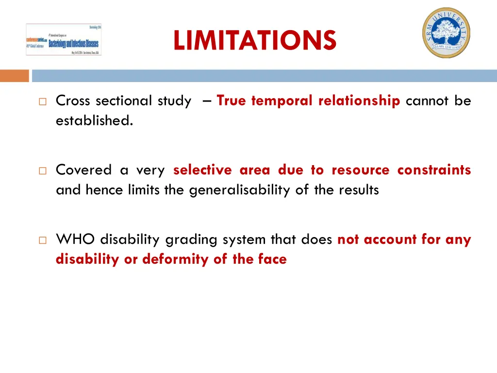 limitations