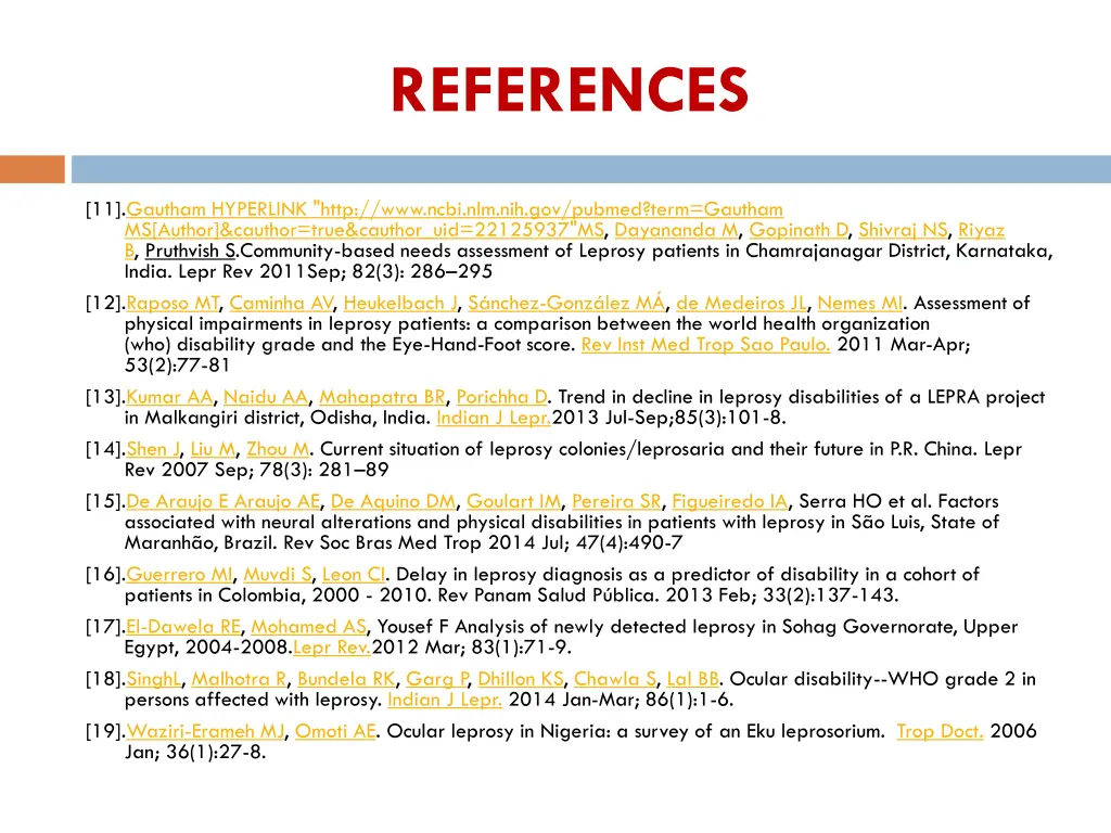 references 1