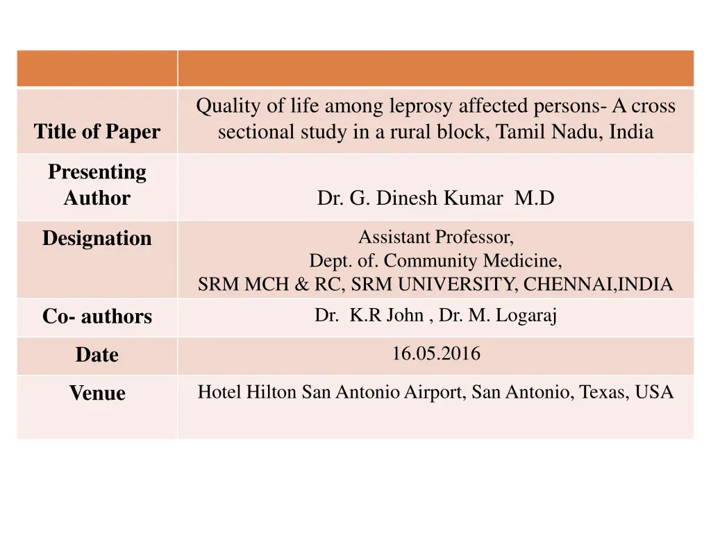 title of paper