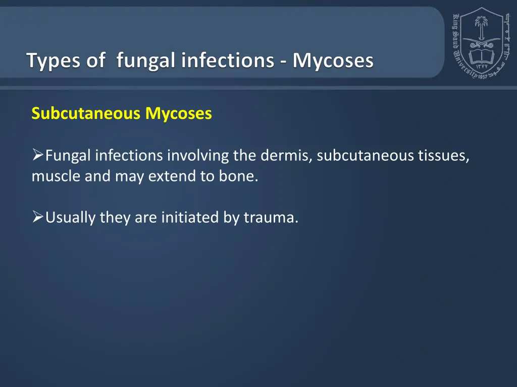 subcutaneous mycoses