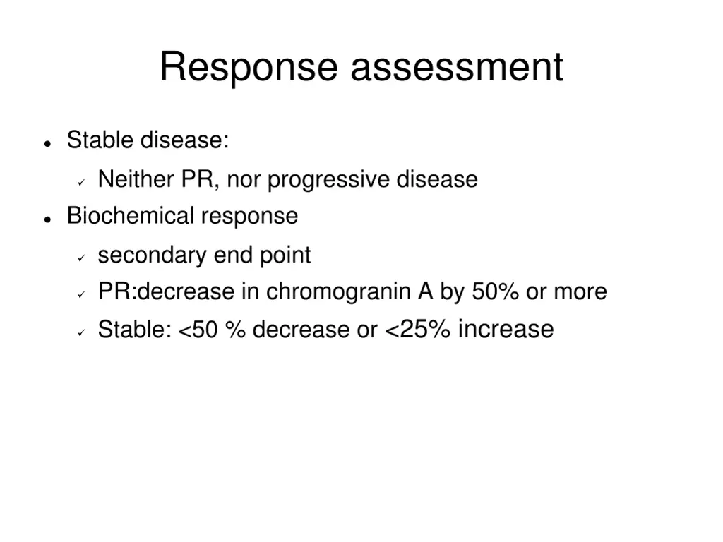 response assessment 2