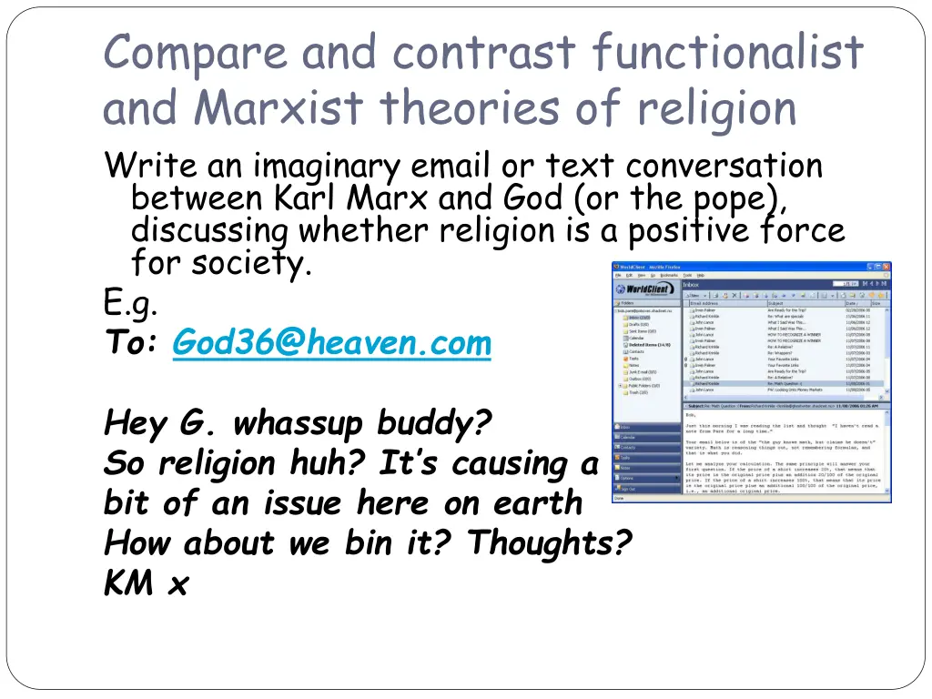 compare and contrast functionalist and marxist