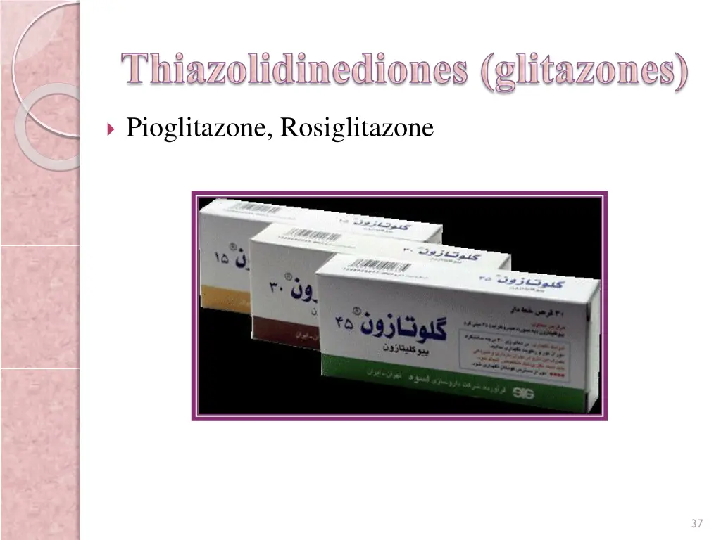 pioglitazone rosiglitazone