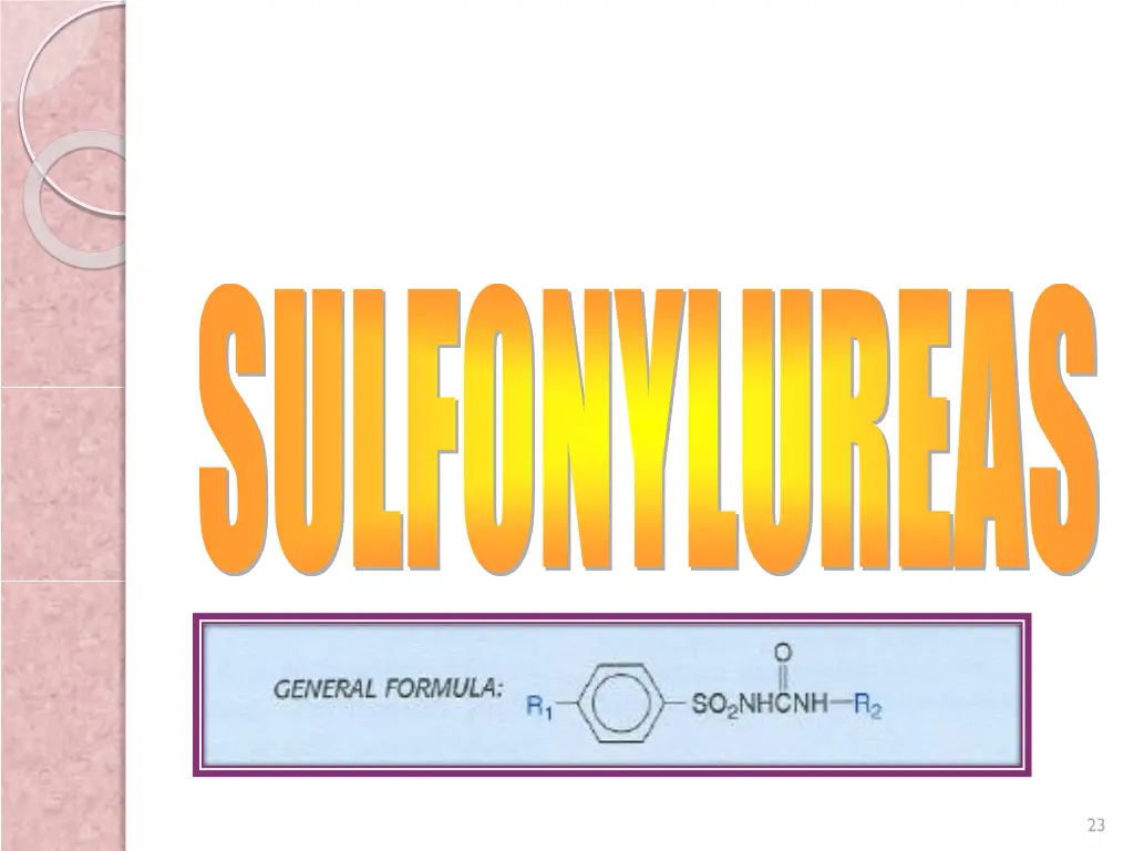 sulfonylureas