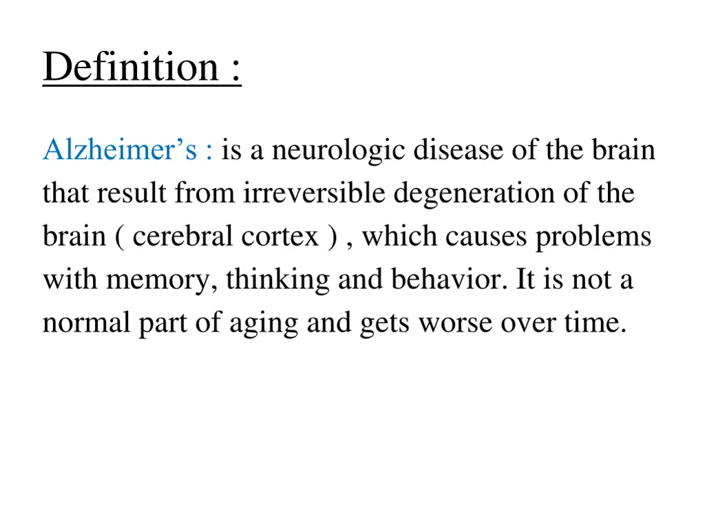 definition