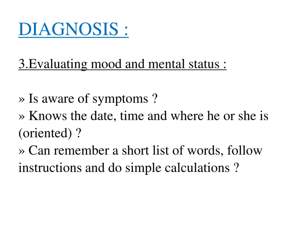 diagnosis 2