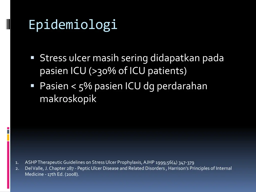 epidemiologi