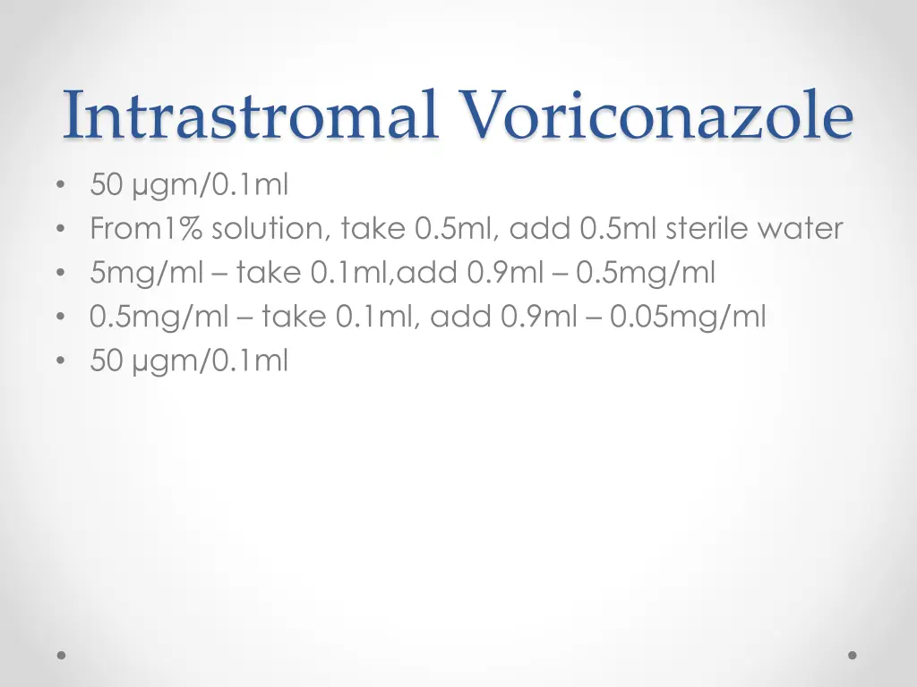 intrastromal voriconazole 50 gm 0 1ml from1