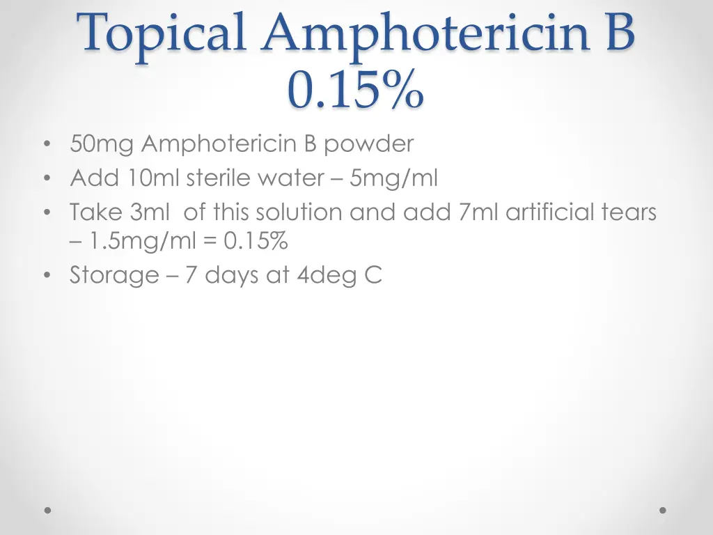 topical amphotericin b 0 15 50mg amphotericin