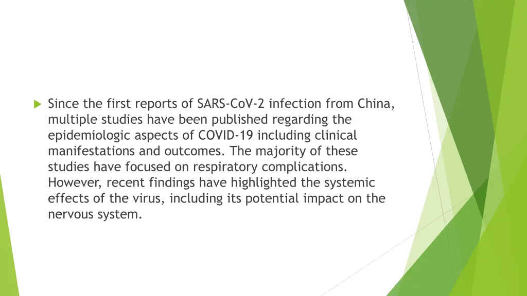 since the first reports of sars cov 2 infection