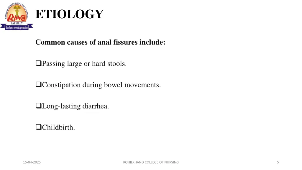 etiology
