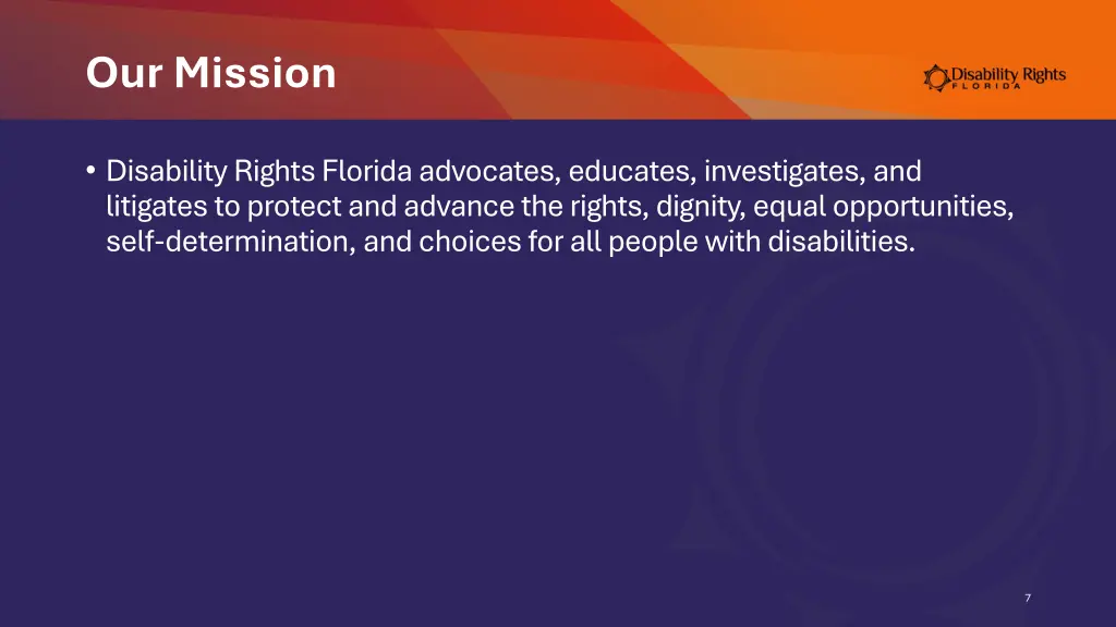 our mission
